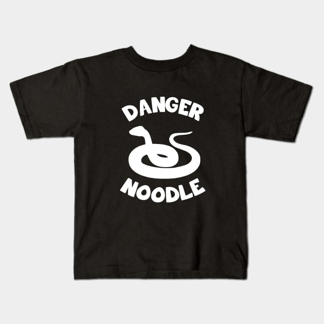 Danger Noodle Kids T-Shirt by LunaMay